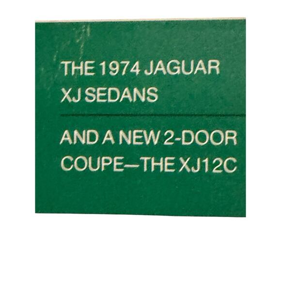 Jaguar Journal Spring 1974 Automotive Magazine Club XJ6 British Leyland XJ12 VTG - Picture 3 of 7